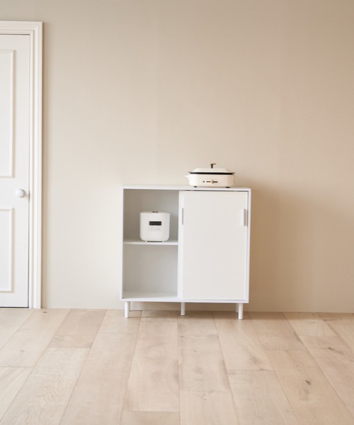 iellio 家具 Roomnhome北欧風モダンキャビネット（ハイタイプ