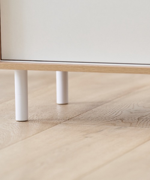 iellio 家具 Roomnhome北欧風モダンキャビネット（ハイタイプ