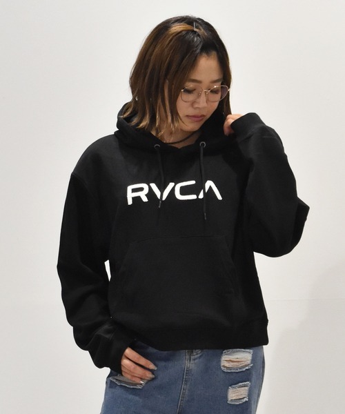 パーカー RVCA/ルーカ ロゴパーカー BE044-017 レディース RVCA パーカー RVCA/ルーカ ロゴパーカー BE044-017 レディース