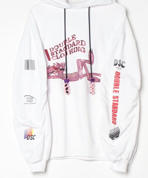 PINK PANTHER×DSC/ ボリュームスリーブフーディー