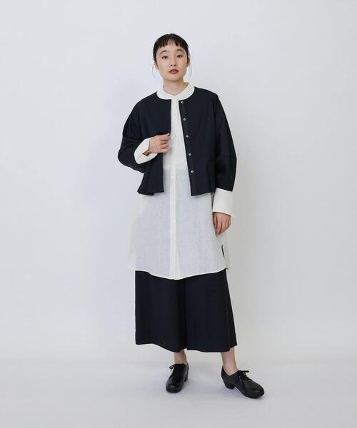 ブラウス シャツ グランジリネンチュニックシャツ レディース LOISIR ブラウス シャツ グランジリネンチュニックシャツ