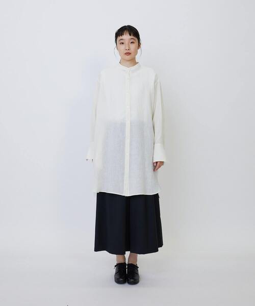 ブラウス シャツ グランジリネンチュニックシャツ レディース LOISIR ブラウス シャツ グランジリネンチュニックシャツ
