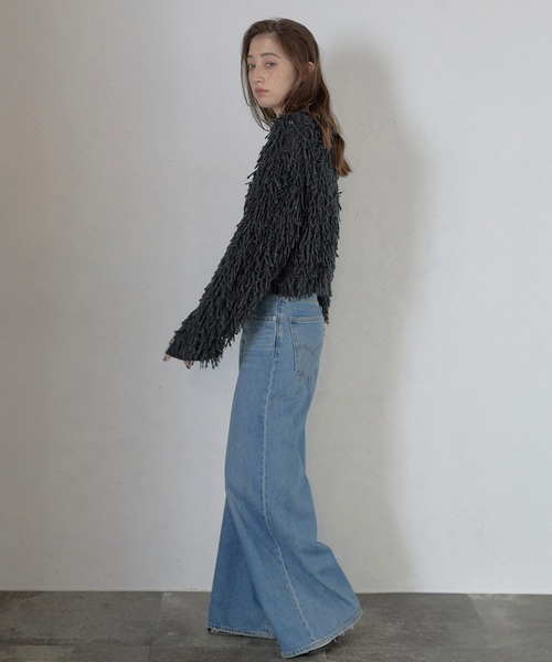 ニット セーター ループツイスト編みニットプルオーバー レディース MINERTE ニット セーター 「MINERTE」loop twist knit / ループ