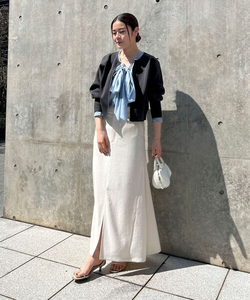 NOLLEY'S（ノーリーズ） スカート 38 キナリ レディース : ZOZOTOWN