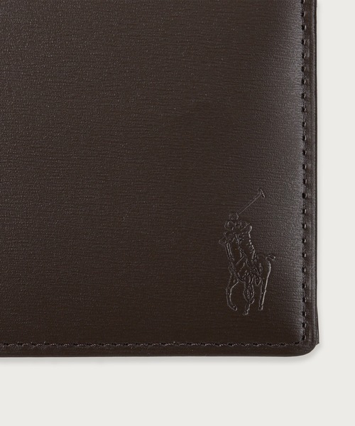 美品】RALPH LAUREN リッキー カーフスキン ウォレット 長財布