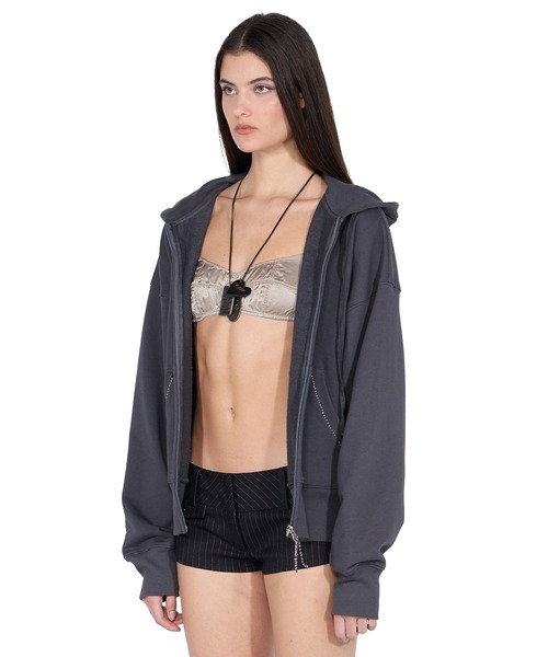 パーカー Beaded Saint Hoodie Zip-Up/ビーズセイントフーディジップ 