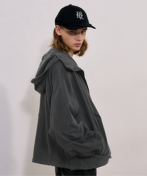 パーカー 「BLAYMORE」 Washed Sweat Mask Parka / マスクパーカー 取り外しフード仕様 メンズ レディース_13