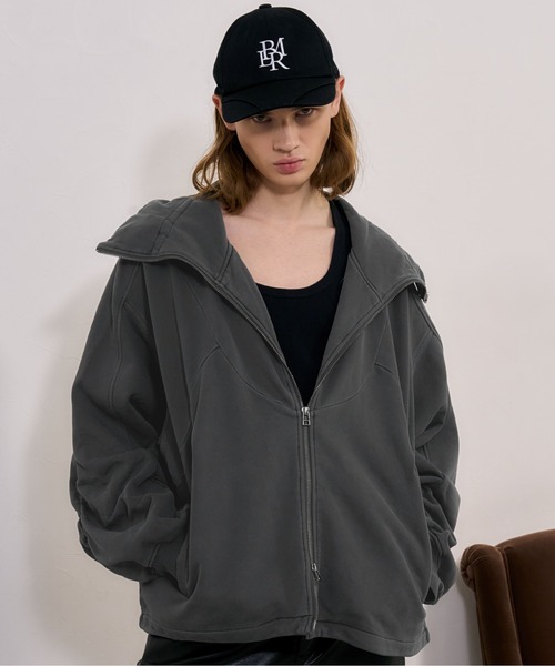 パーカー 「BLAYMORE」 Washed Sweat Mask Parka / マスクパーカー 取り外しフード仕様 メンズ レディース_12