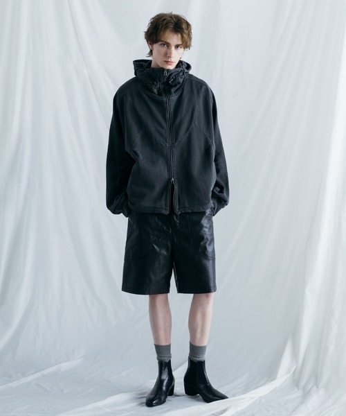 パーカー 「BLAYMORE」 Washed Sweat Mask Parka / マスクパーカー 取り外しフード仕様 メンズ レディース_11