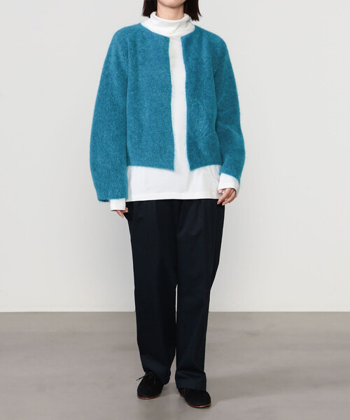 unfil カーディガン | スーパーキッドモヘア ニットカーディガン WOMEN 