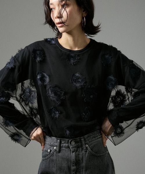 styling/ エンブロイダリーオーバーシャツジャケット styling/｜エンブロイダリーオーバーシャツジャケット | Rakuten