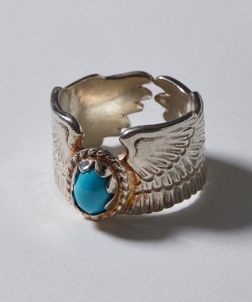 rehacer 指輪 リング × STUDIO T＆Y Wing Ring メンズ