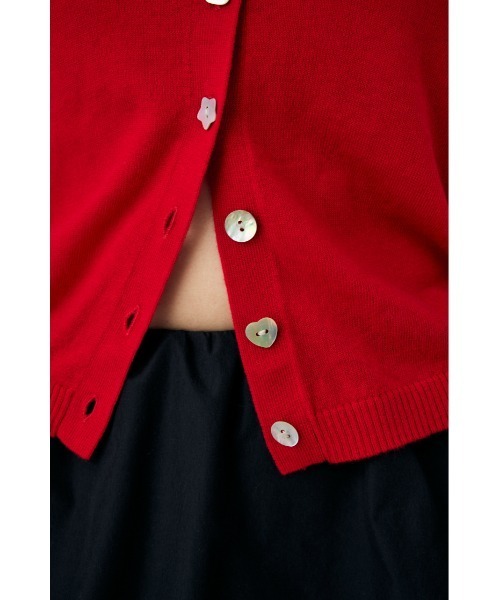 MOUSSY カーディガン RANDOM BUTTON レディース : ZOZOTOWN