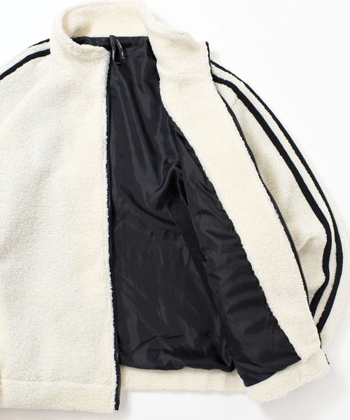 おしゃれスタ ブルゾン アウター sheep boa track jacket/シープボア 