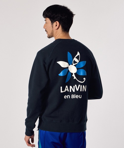LANVIN en Bleu トレーナー スウェット 「LANVIN ESSENTIAL」BALTARD