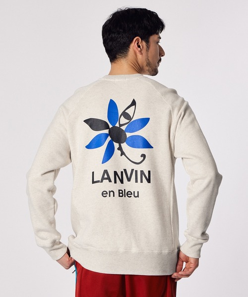 LANVIN en Bleu トレーナー スウェット 「LANVIN ESSENTIAL」BALTARD