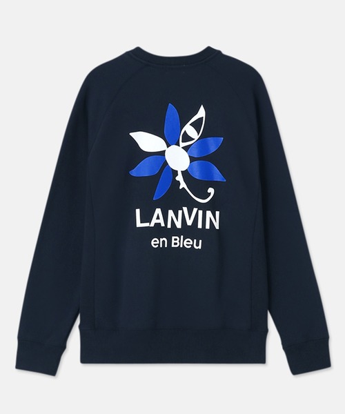 LANVIN en Bleu  グログランリボンスウェット LANVIN en Bleu - LANVIN en Bleu グログランリボンスウェットの通販