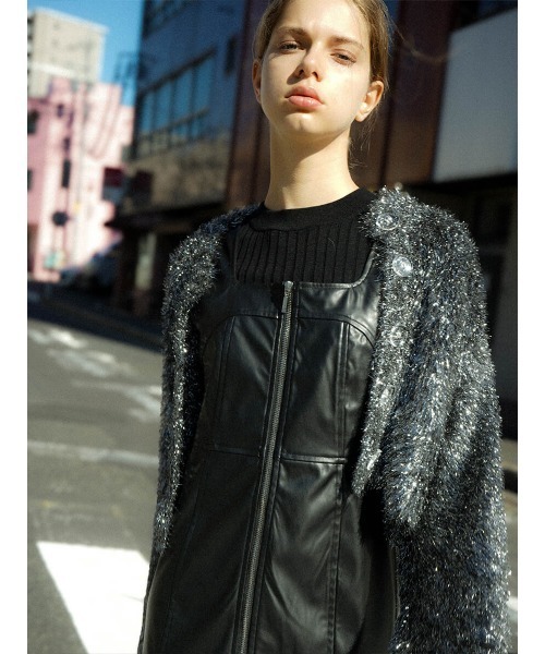 ワンピース DOUBLE ZIP LEATHER ONEPIECE : ZOZOTOWN Yahoo!店 - 通販