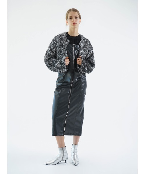 ワンピース1-112 ワンピース1-112 ワンピース DOUBLE ZIP LEATHER ONEPIECE : ZOZOTOWN