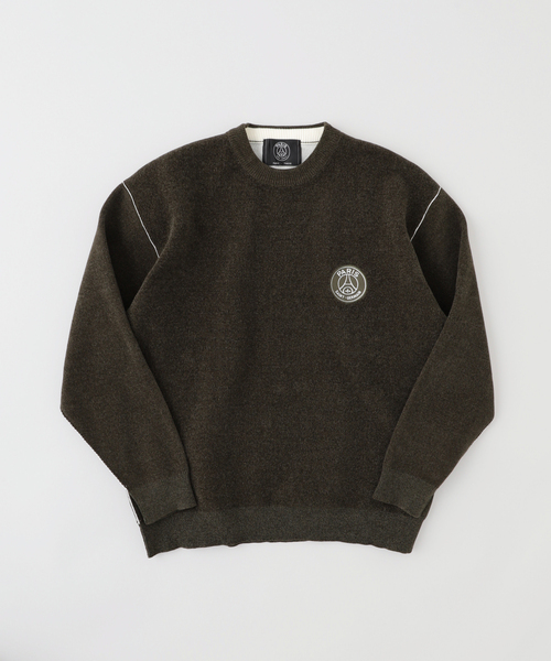 新品　PARIS SAINT-GERMAIN モールニット　黒　M 新品 PARIS SAINT-GERMAIN モールニット 黒 M - メルカリ