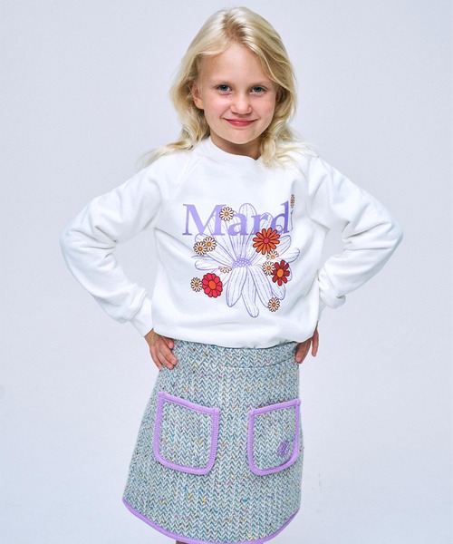 Mardi Mercredi（マルディメクルディ） トレーナー KIDS SWEATSHIRT