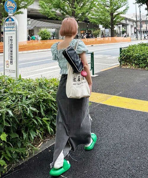 Alley Tokyo デニムスカート けっこうなダメージデニスカ : ZOZOTOWN
