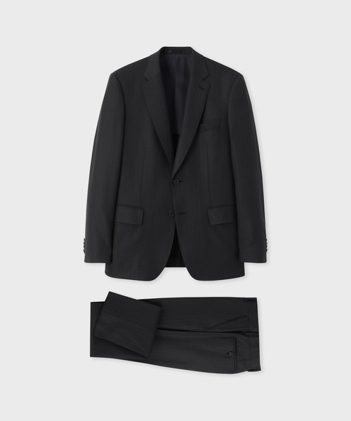 専用 美品 ポールスミスコレクション 3ピース ヘリンボーン セットアップスーツ Paul Smith セットアップ マイクロヘリンボーン ストライプ