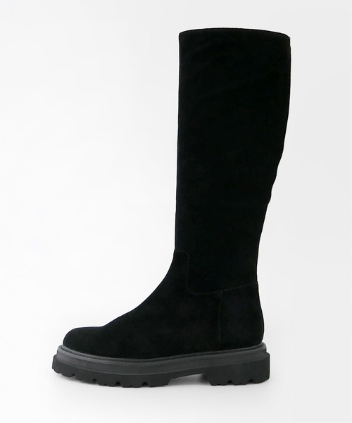 「Dhyana.」 ロングブーツ 23.5cm ブラック レディース_画像5