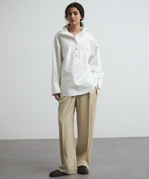 CREDONA（クレドナ） ブラウス シャツ HIGH NECK BLOUSE/ハイネック