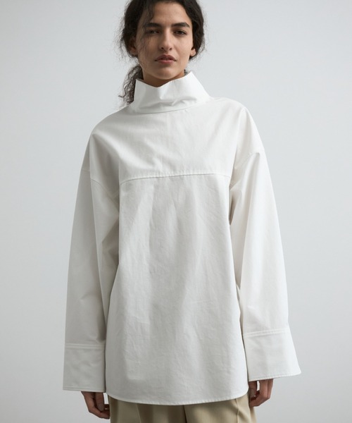 CREDONA（クレドナ） ブラウス シャツ HIGH NECK BLOUSE/ハイネック
