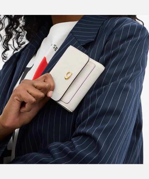 COACH 財布 ミラ スモール フラップ ウォレット レディース