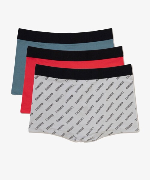 ボクサーパンツ ３パックロゴプリントストレッチコットンボクサートランクショーツ / ボクサーパンツ | LACOSTE | 09