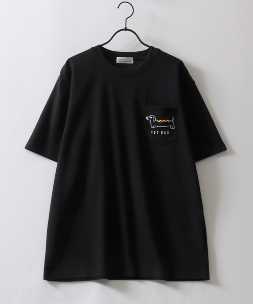 ★関税込★New era★MiLB EMBROIDERY POCKET T-SHIRTS★Tシャツ SITRY tシャツ Animal Embroidery Pocket T-Shirt/アニマル ワン
