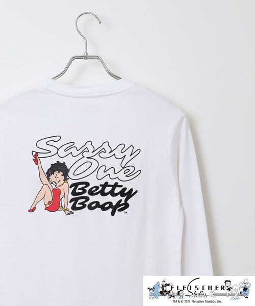 BETTY BOOP（ベティ ブープ） スマホショルダー tシャツ BETTY BOOP(TM
