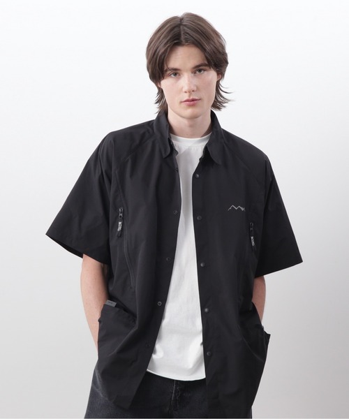 MANASTASH（マナスタッシュ） シャツ 半袖 RIVER SHIRT/リバーシャツ 