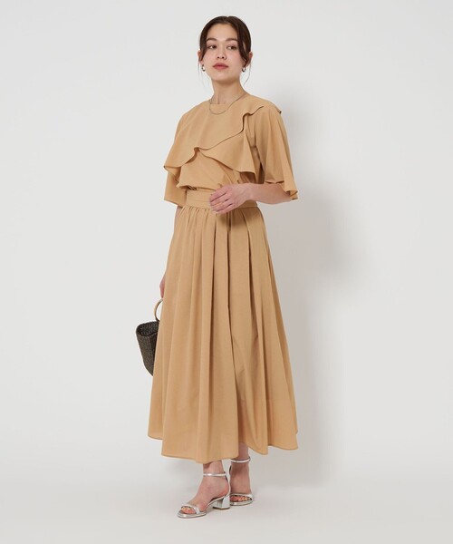 新品　green label relaxing ブリーズクールケープ ブラウス green label relaxing ブラウス シャツ Breeze Cool ケープ