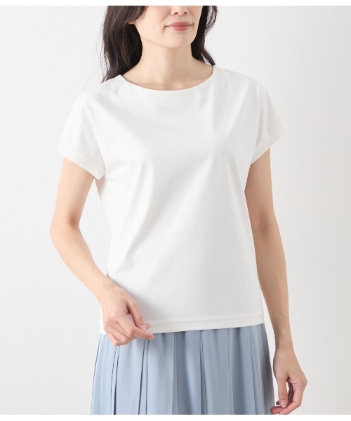 tシャツ 「UVカット・透け防止・遮熱」ソルシールド フレンチスリーブTシャツ レディース UVカット・透け防止・遮熱】ソルシールド フレンチスリーブT