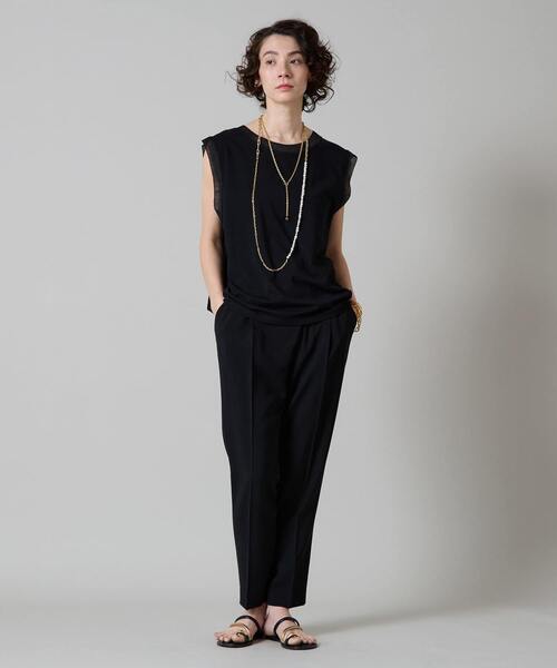 Liesse（リエス） パンツ アシメタックテーパードパンツ レディース