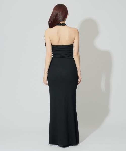 ALLuRing ChaRm ワンピース Halter Neck Strap Dress