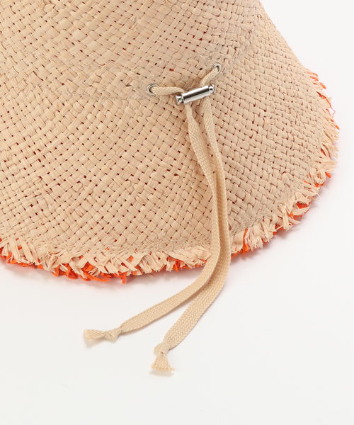 【現行品　半額以下！！】IENA   メゾンドリリス　リネンバケットハット IENA 帽子 ハット La Maison de Lyllis/メゾンドリリス LAPAZ