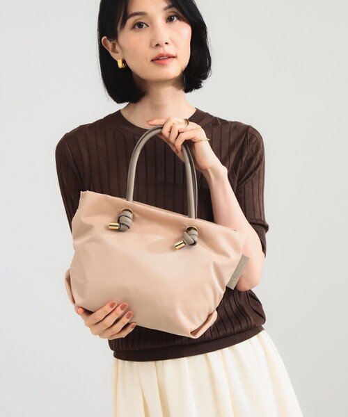 VIOLAd'ORO / BIANCA ナイロン トートバッグ S VIOLAd'ORO / BIANCA ナイロン トートバッグ S（トートバッグ
