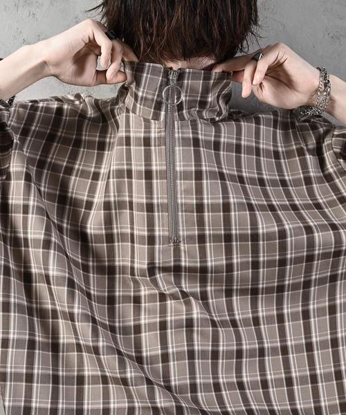 ADRER 「ADRER」 半袖シャツ SMALL グレー メンズ : ZOZOTOWN