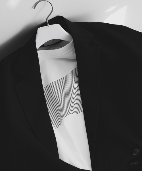 「remer」 長(zhǎng)袖Tシャツ MEDIUM ホワイト系その他 メンズ