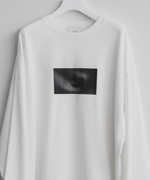 「remer」 長(zhǎng)袖Tシャツ MEDIUM ホワイト系その他 メンズ