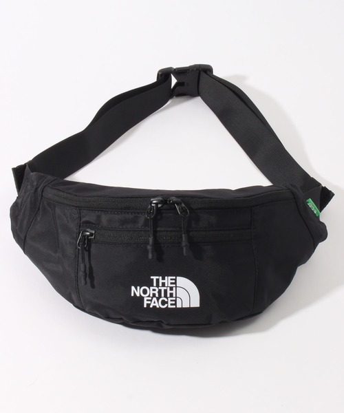 THE NORTH FACE ブラック ウエストバッグとニット帽セット THE NORTH FACE 「THE FACE」 ウエストバッグ F ブラック メンズ