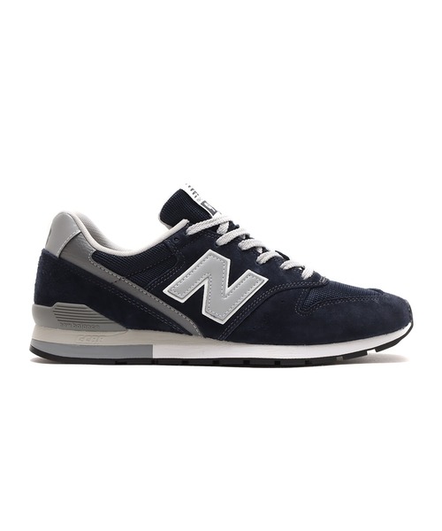 「New Balance」 ローカットスニーカー 24.0cm ネイビー メンズ_画像2
