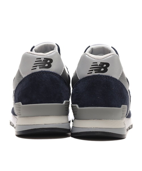 「New Balance」 ローカットスニーカー 24.0cm ネイビー メンズ_画像6