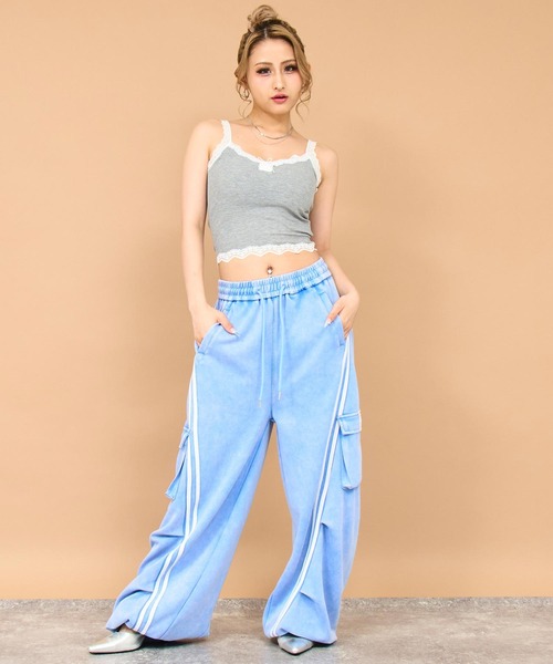 ANAP（アナップ） カップ付き キャミソール レースドッキング カップ付