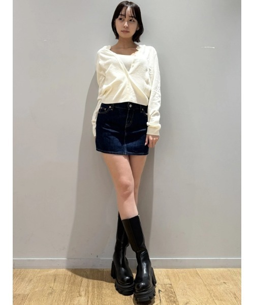 GAP（ギャップ） カーディガン CashSoft カシミヤタッチ クロップド
