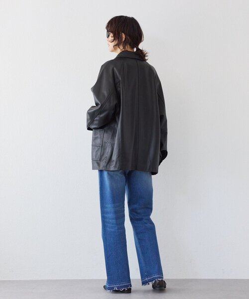 RIVE DROITE（リヴドロワ） コート アウター 「MONN.:.(モン)」レザー